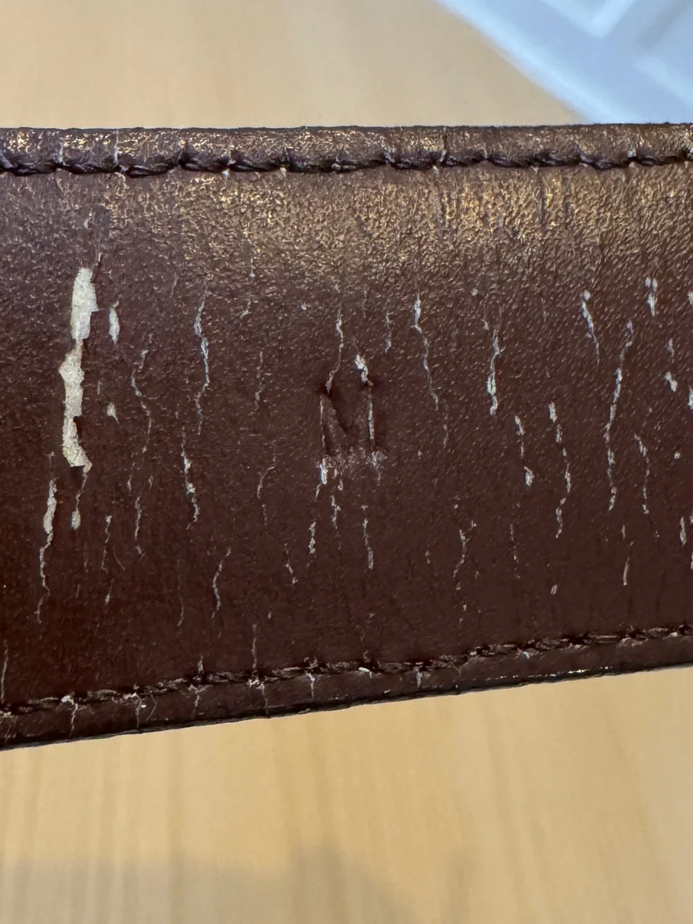 Vintage Ralph Lauren Lizard Embossed Leather Belt Silver Buckle M 30